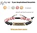 Finrezio 5 PCS Bead Bracelets for Women Aromatherapy Essential Oil Diffuser Natural Lave Rock Stone Bracelet Set 8MM (Style B: 5 PCS of Adjustable)