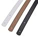 Mmrm 2Pcs/Set Detachable Leather Bag Strap Belt Replacement Handle for Handbag Purse Soil Yellow