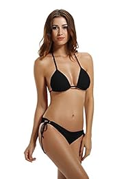 bikini zeraca de triángulo de amarre lateral en la parte inferior