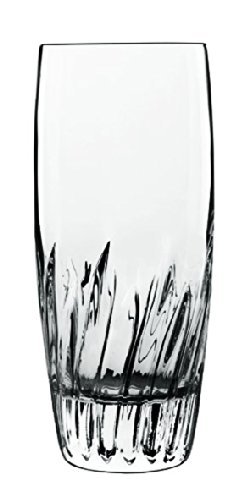 Luigi Bormioli Incanto Beverage Glass, 14.75-Ounce, Set of 4