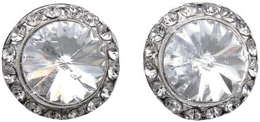 10mm Celestial Button Clip-On Earrings EC8AS One-Size