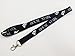 House Stark Black Lanyard with clip for keys or id badges. Perfect for auto/car keys, work id badges, school id badges. Must have for every Game of Thrones fans and House Stark fans