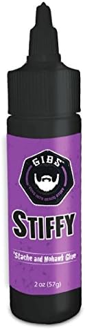 Gibs Stiffy stache and mohawk glue