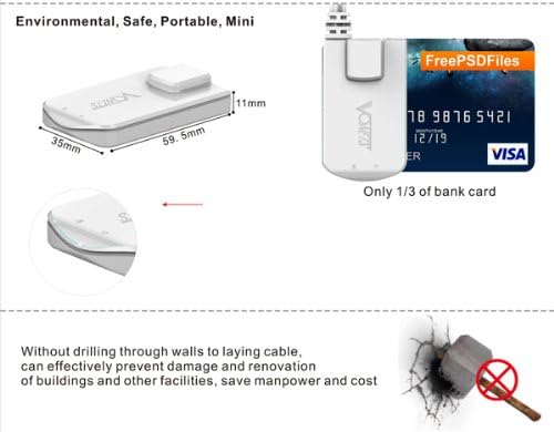 Mini Wireless Wi-Fi Bridge - Vonets VAP11N, White - Image 4