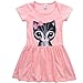 GUAngqi Toddler Girls Dress Skirts with Cat Pattern