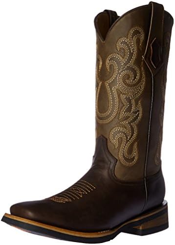 Men's Print Belly Alligator R-Toe Western Boot