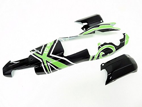 Rovan RC PC Material Body (Green) Kit Fits HPI Baja 5B SS 2.0 King Motor Gas Baja - Thumbnail 4