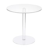 KVMORZE Acrylic Cake Stand, Clear Round Cupcake