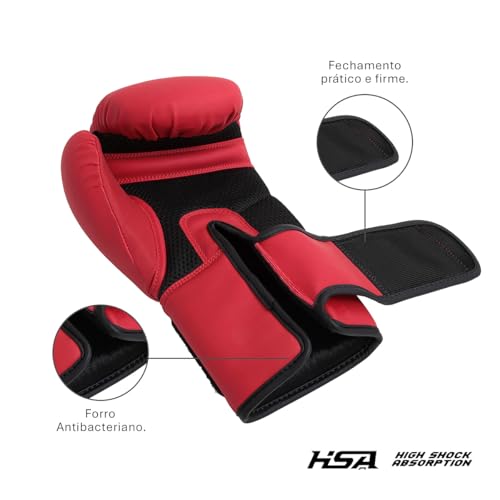 Luva de Boxe e Muay Thai FX2 Pretorian + Protetor Bucal + Bandagem 2.8M