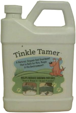 Tinkle Tamer Gallon Refill Natural Organic Urine Spot Treatment Product For Lawns.