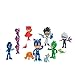Just Play PJ Masks 16 Pack Deluxe Frigure Set