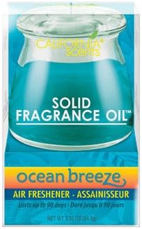 CALIFORNIA SCENTS SOLID FRAGRANCE OIL IN GLASS JAR - INF-602