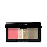 KIKO MILANO - Smart Eyes And Cheeks Palette 02 Green Garden | Eye Shadow and Blush Makeup Palette | Perfectly Matching 1 Powder Blush and 4 Eyeshadow | Cruelty Free Professional Makeup | Made in Italy