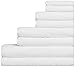 Luxury Extra Large 8-Piece Turkish Towel Set with 4 Bath Towels (30x60 and 24X48) - White