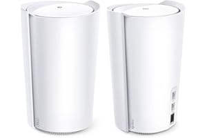 TP-Link Deco AX7800 Tri-Band Mesh WiFi 6 System (Deco X95) - 802.11ax, Coverage up to 6,100 Sq.Ft, AI-Driven Smart Antennas, 