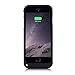 YHhao 3500mAh Portable Cell Phone Battery Charger Case Back Up Power Bank Rechargeable with Stand 4.7 Inches for iPhone 6/6s (Black)
