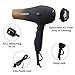 VASLON Salon Grade Professional Hair Dryer 1875W AC Motor Negative Ionic Ceramic Blow Dryer With 2 Speed and 3 Heat Settings Cold Shot Button, Diffuser and Concentrator