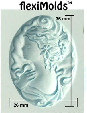 Fleximold Oval Cameo Mold
