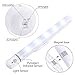 Firecore Motion Sensor Night Light LED Closet Light Wall Lamp Flashlight All in One 3 AA Batteries Operated White(Included)