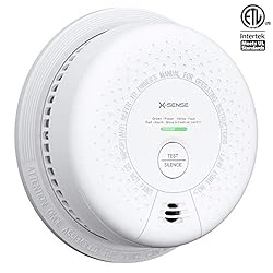 X-Sense SC03 10-Year Battery (Not Hardwired) Smoke