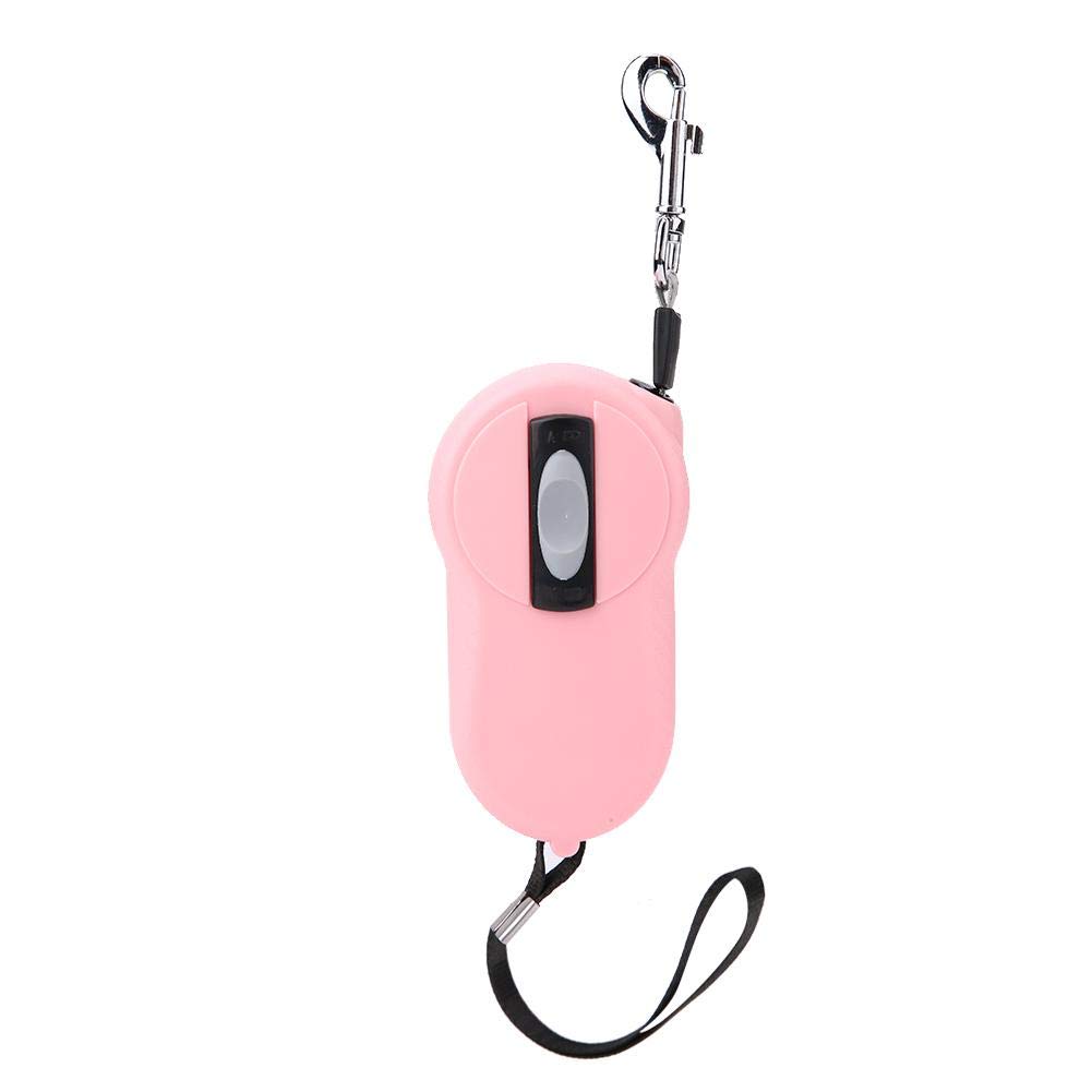Pssopp Retractable Dog Leash - Heavy Duty Pet Leash Freed Dog Walking Leash Strong Nylon Reflective Tape with Anti-Slip Handle Perfect for Small Dogs(Pink)