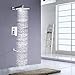 Tub Faucet Shower System Tub Spout Rain Shower Head Tub and Shower Faucet Set Brushed Finish, XB6233-BN …