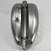 Sporty Frisco P Nut Peanut Wassell Style Motorcycle Custom Gas Tank MID Tunnel - Early Bayonet Cam Style Bung for Gas Cap - Steel - 1.8 Gallon - Harley Sportster Chopper Bobber Cafe Racer Fuel Cell