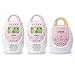 VTech BA72212PK Pink Audio Baby Monitor with up to 1,000 ft of Range, Vibrating Sound-Alert, Talk Back Intercom & Night Light Loop with 2 Parent Units