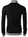 H2H Mens Slim Fit Varsity Baseball Bomber Cotton Lightweight Premium Jacket Cmoja083-jetblack Medium
