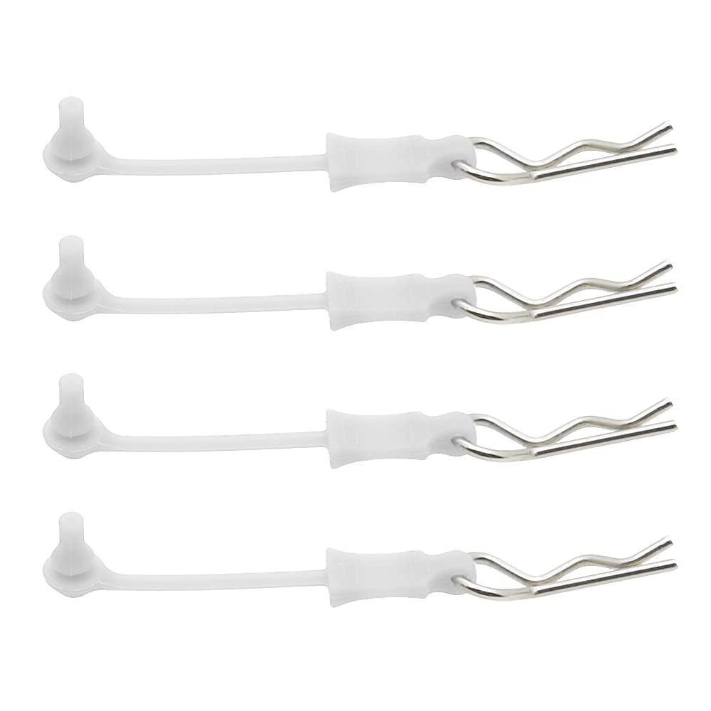 ARRMA RC Body Clip Retainer &body clips AR390165 for 1/10 ARRMA 3s&Mega Vorteks Senton Granite Big Rock Typhon etc upgraded parts 4pcs/set (Red)