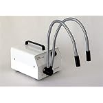Amscope-HL150-AY-150W-Fiber-Optic-Dual-Gooseneck-Microscope-Light-Illuminator