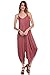 Fashion Secrets Solid Women Harem Overall Summer Jumpsuit Romper
