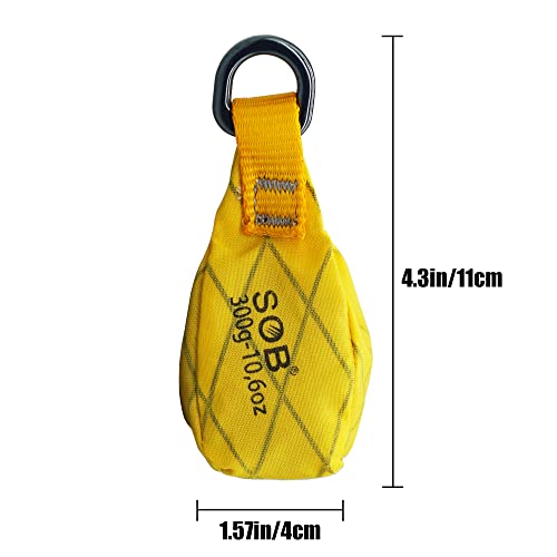 SOB Outdoor Throw Weight Bag 300g Arborist Durable Climbing Rope Bag