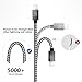 iPhone Charger [Apple MFi Certified] Coolreall 6ft/1.8M Lightning to USB Cable Nylon Braided Sync and Charging Lightning Cable for iPhone X 8 7 Plus 6 6S SE 5S 5C 5, iPad Air 2, iPad Mini 2 3 4, Black