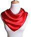 BOWKITE 4/9 PCS Women Scarf Girls Satin Small Bandana Hair Tie for A Costume 23