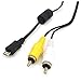 TOOGOO Micro-USB Male to 2 RCA Male AV Audio Video Adapter Cable for Samsung Android