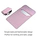 Waterproof Laptop Sleeve Case 13-13.3 Inch, HYZUO Protective Cover Sleeve for MacBook Air/MacBook pro retina display with Small Carrying Bag, Pink
