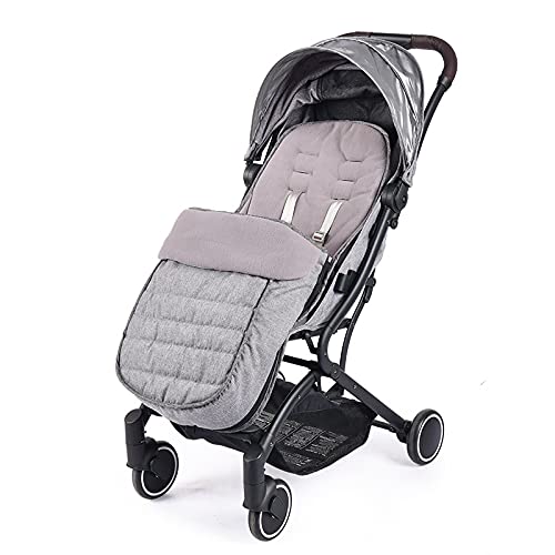 ITODA Universal Baby Stroller Sleeping Bag Pushchair Footmuff Bunting Bag Stroller Liner Buggy Padded Waterproof Windproof Cold-Proof Detachable Pram Foot Cover