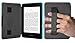 TuoP@Ultra Slim Leather Case / Cover for New Amazon Kindle Paperwhite / Kindle Paperwhite 3G with Elastic Hand Strap, Magnetic Auto Sleep Wake Function, Includes Screen Protector (Sky Blue)