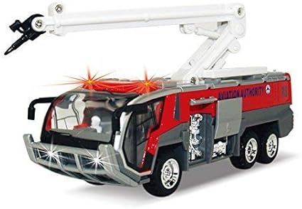 Playking Sonic Crash Tender Die Cast Metal Aircraft Rescue & Firefighting Truck - Color May Vary