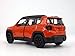 Welly 4.5 Inch Jeep Renegade Trailhawk Scale Diecast Metal Model - Red