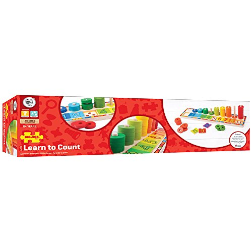 Bigjigs Toys Learn to Count - Educational Wooden Counting Toy
