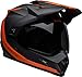 Bell MX-9 Adventure MIPS Dirt Helmet (Switchback Matte Black/Flo Orange - Large)