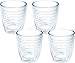 Tervis Clear & Colorful, Clear Tumbler 4 Pack 12oz, Clear
