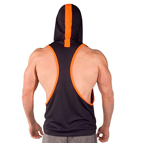 WINJUD-Mens-Hoodie-Tank-Tops-Sleeveless-Casual-Shirts-Gyms-Fitness-Vest-with-Kangaroo-Pocket