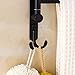 ELLO&ALLO Oil Rubbed Bronze Swing Out Towel Racks for Bathroom Holder Wall Mounted Towel Bars with Hooks 3-Arm