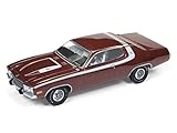 1974 Plymouth Road Runner Burnished Red Poly with White Stripes 