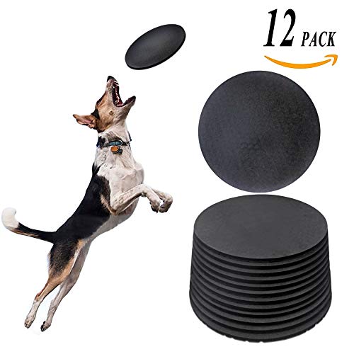 Highland Farms Select 10" Frisbee EVA Dog Training Flyer - Flying Disc Dog Frisbee Golf Discs, Dog Fetch Training Toy for Outside Play Family Fun Time - Pack of 12