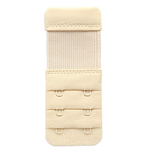 Women Bra Extender 2 Hooks Elastic Stretchy Bra Band Extension Straps Soft Comfortable Pack of 3 - Thumbnail 2