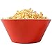 Popcorn Bowl - Big Red Bowl with Popcorn Print Interior - Perfect Popcorn Bucket